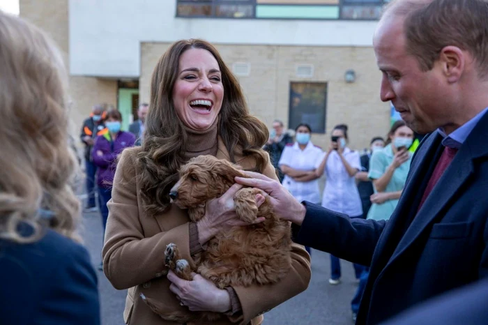 Kate Middleton şi Prinţul William. Foto: Profimedia