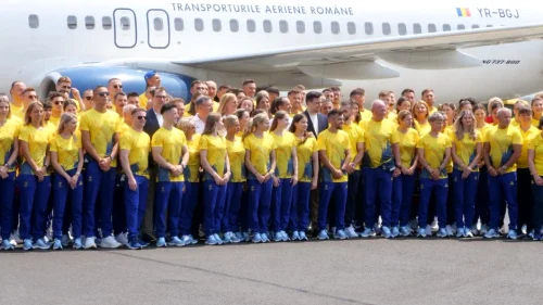 Romania a plecat spre Jocurile Olimpice Paris 2024. Foto gsp.ro