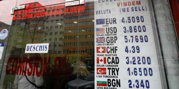 curs franc elveţian dolar euro casa de schimb foto david muntean