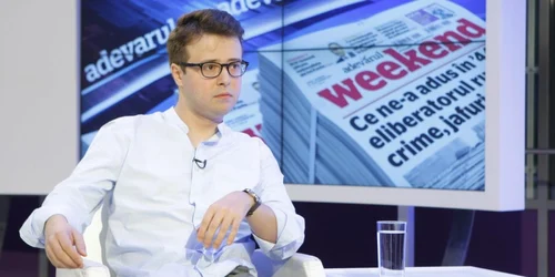 Vlad Cristache la Adevărul Live FOTO Eduard Enea