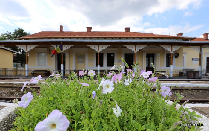 Gara Oravița. Foto: Daniel Guță. ADEVĂRUL