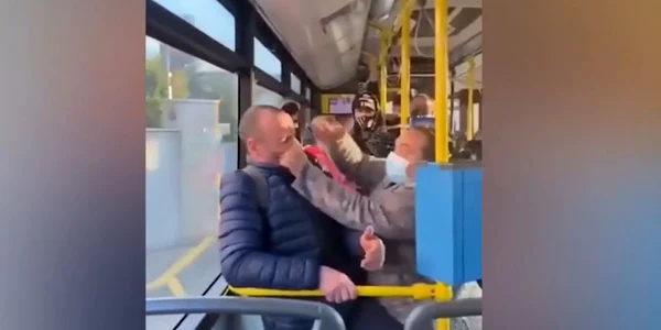 scandal autobuz