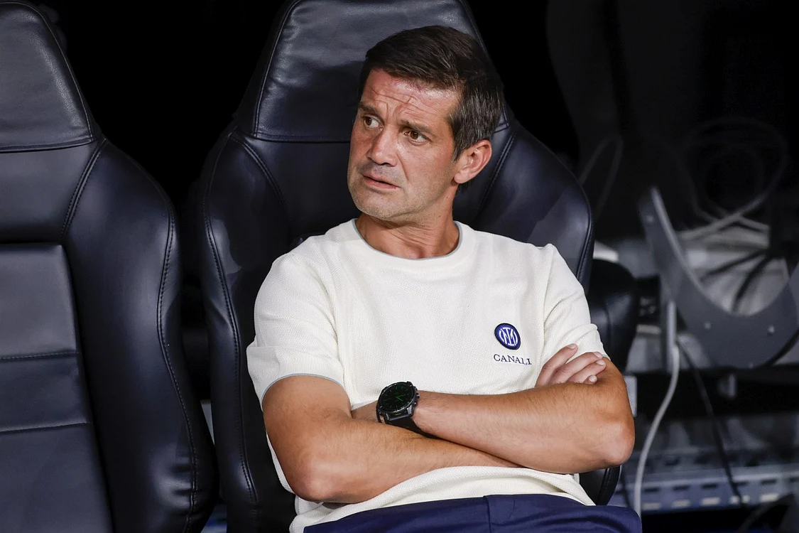 Cristi Chivu are motive să fie dezamăgit de rezultatul final al meciului de pe stadionul „Bernabeu”
