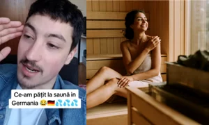 ce a patit un roman la sauna jpg