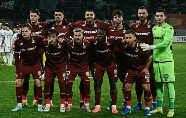 Echipa Rapidului de la Sibiu  FOTO Facebook FC Rapid