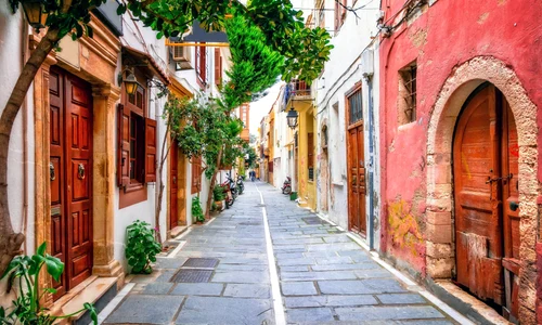 Străzile pitorești din Rethymno Creta Foto Daciana Stoica jpg