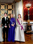 Prințul Christian cu prințesele PNG