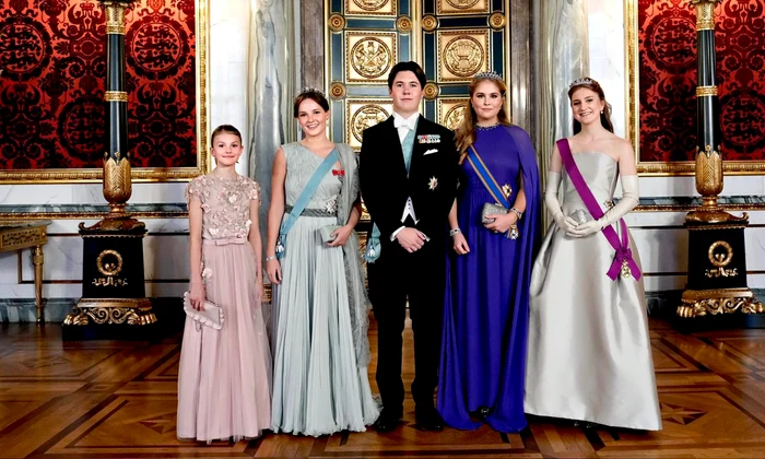 Prințul Christian cu prințesele PNG