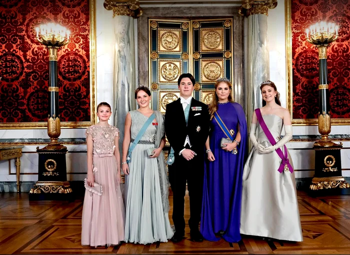 Prințul Christian cu prințesele PNG