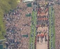 Cortegiul funerar al reginei Elisabeta a II-a a ajuns la Windsor. sursa: captură You Tube