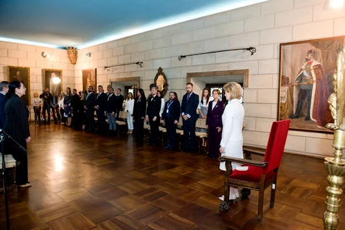 Majestatea Sa Margareta, la o nouă rundă de învestituri regale. FOTO: Casa Majestății Sale