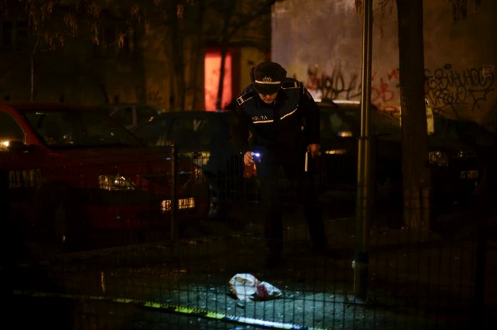 Parcarea din Dristor în care s-a produs incidentul (Foto: Octav Ganea/Mediafax)