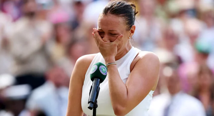 Amanda Anisimova a plâns pe unde a apucat după finala de la Wimbledon. Foto Getty images