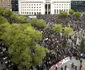 Pamplona - proteste împotriva bărbailor care au violat o fată. FOTO EPA-EFE