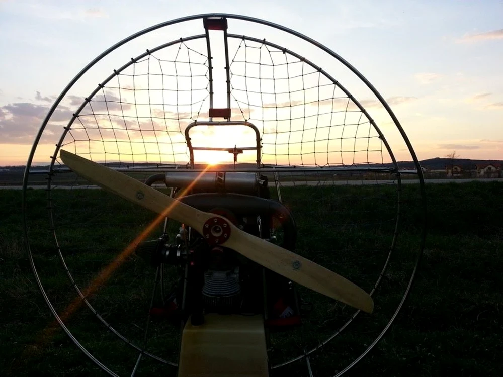 calin pasca paramotor foto arhiva personala