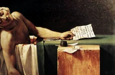 Un tablou transformat în icoană a revoluției franceze: «Marat asasinat» de Jacques Louis David jpeg