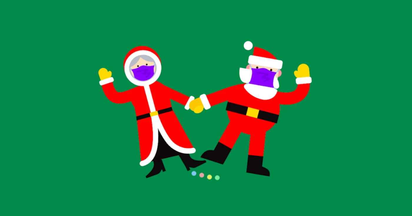 Moş Crăciun şi Moaşa lui Sursa Google Santa Tracker
