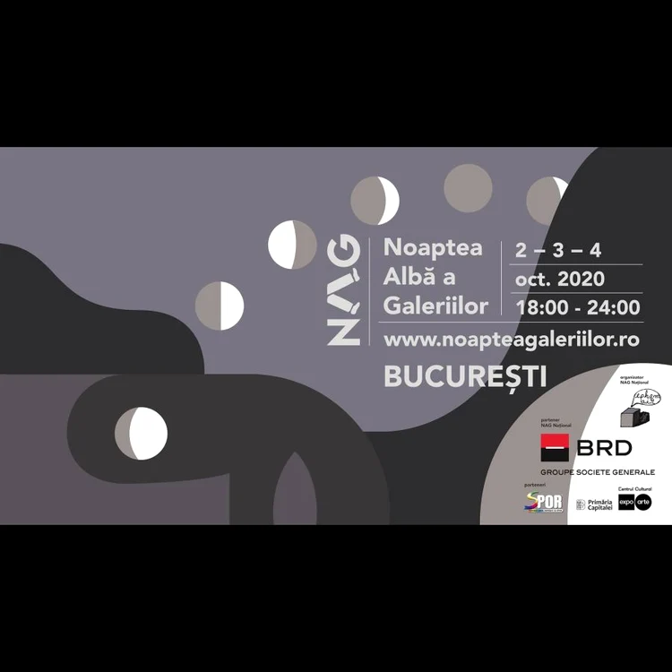Noaptea Albă a Galeriilor 2020 ține trei nopți: 2 3 4 octombrie, în București și alte 10 orașe jpeg