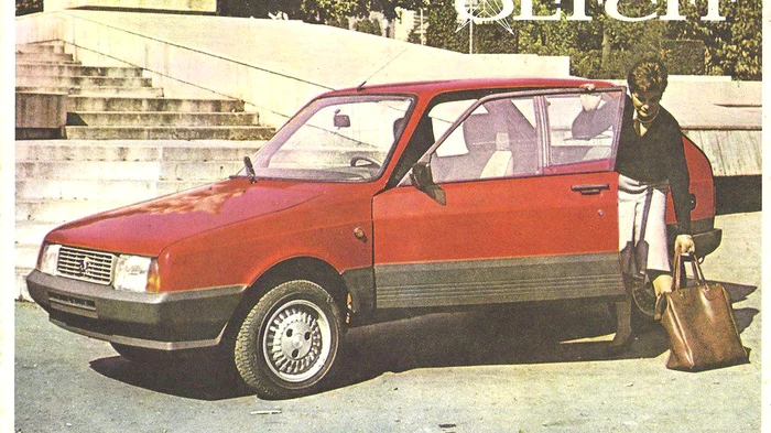 Oltcit a fost produs timp de trei ani la Craiova în colaborare cu Citroen. FOTO: Arhivă