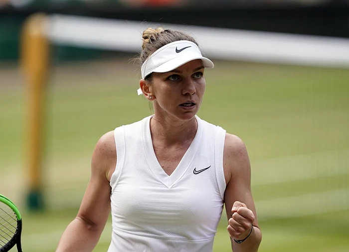 Simona Halep a avut un parcurs aproape perfect la Wimbledon 2019Foto: EPA-EFE