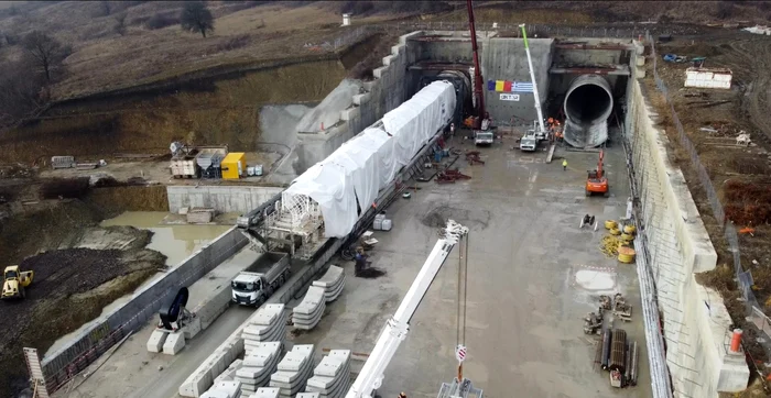 Imagine de pe șantier / foto: Adevarul 