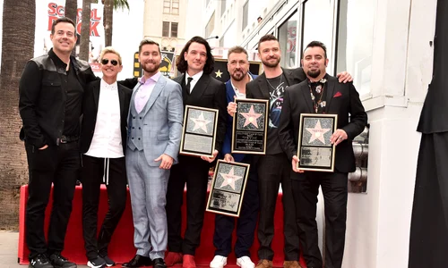 *NSYNC Honored With Star On The Hollywood Walk Of Fame jpeg