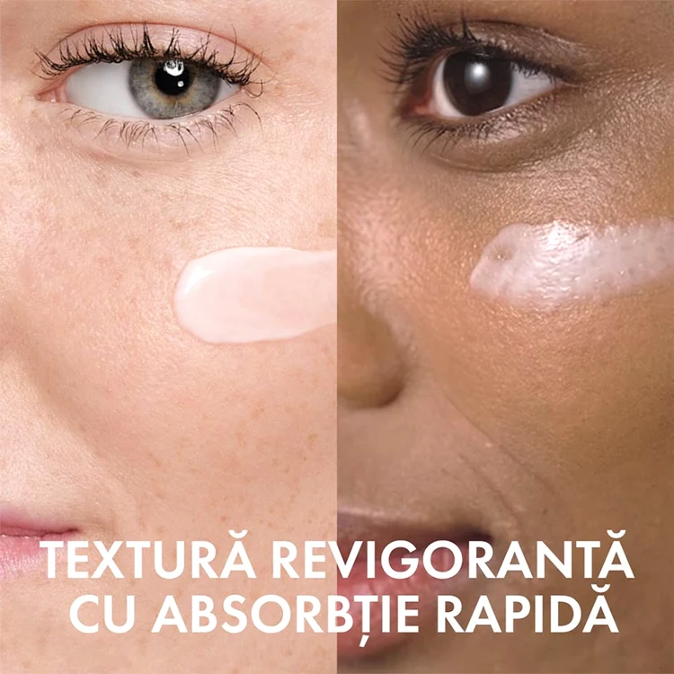 Fluid hidratant 72H cu acid hialuronic Vichy Mineral 89 cu protectie solara SPF50+ Foto Minifarm 