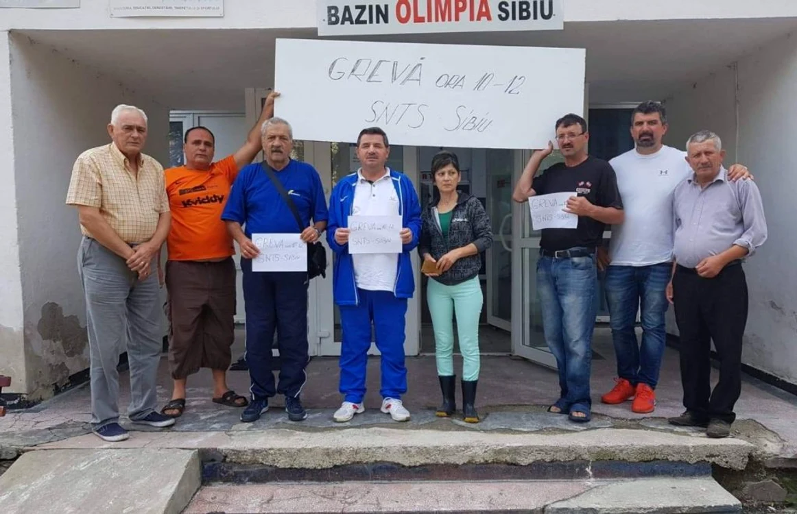 Angajaţi ai CSM Sibiu, la greva din 27 iulie