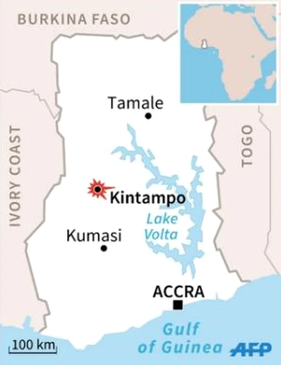 Tragedia s-a produs în nordul Ghanei, lângă Kintampo