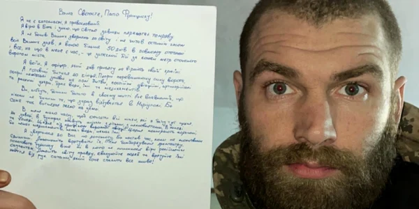 Un comandant ucrainean ii cere ajutorul Papei Francisc Foto Ukrainska Pravda