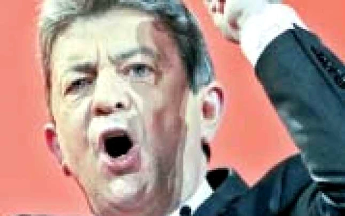 Jean Luc Mélenchon doreşte să blocheze accesul capitalului european p Foto: afp