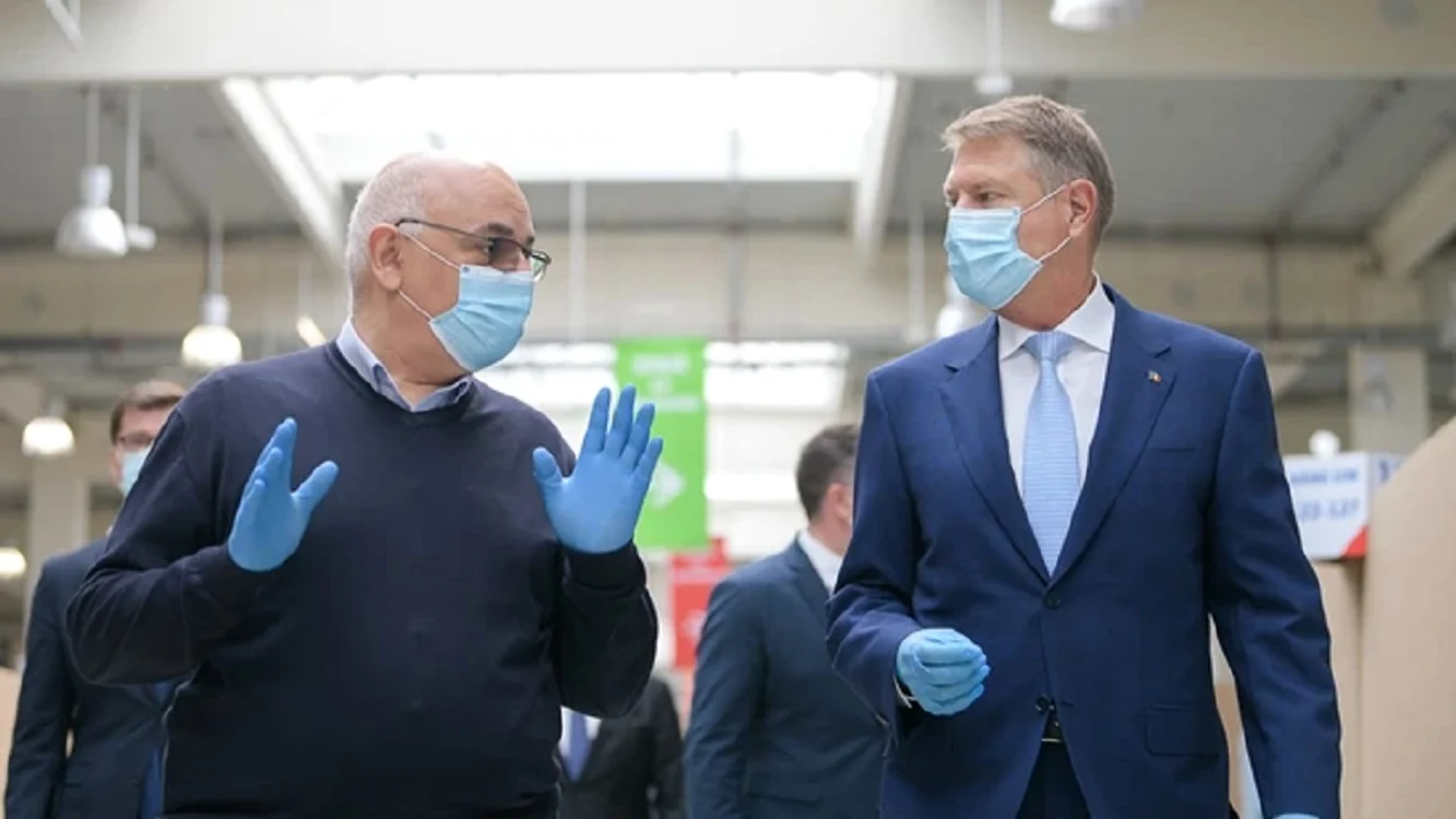 Raed Arafat și Klaus Iohannis