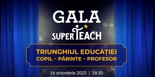 Gala Super Teach 2023 Sursa foto Institutul Dezvoltării Personale