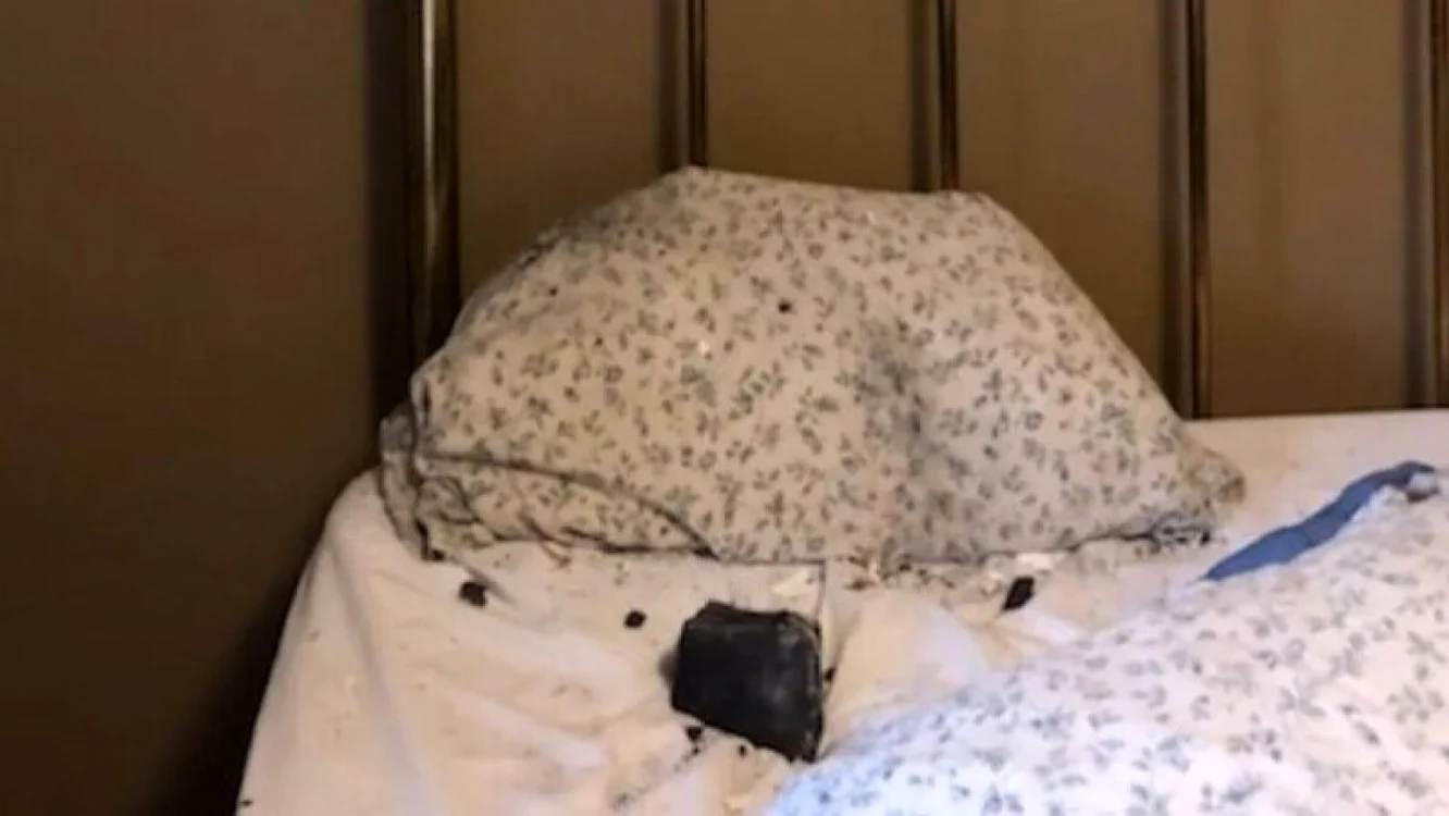 Iniţial, ofiţerul a bănuit că sunt resturi de la un şantier de construcţii de pe o autostradă din apropiereFoto: Ruth Hamilton