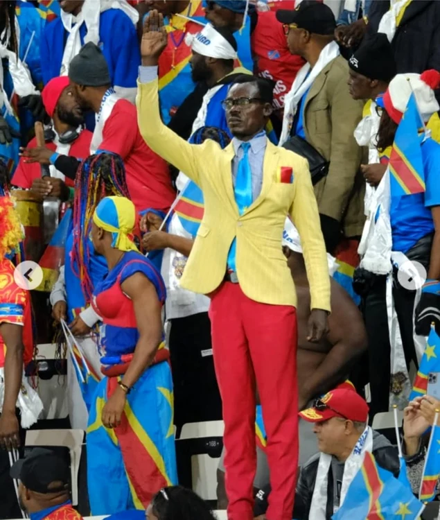 Lumumba a stat nemișcat la toate partidele echipei sale. Foto Instagram Afrika.World