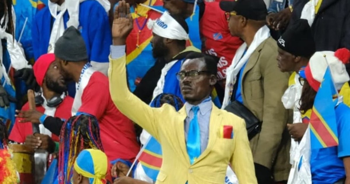 Suporterul din Congo, vedetă la Cupa Africii