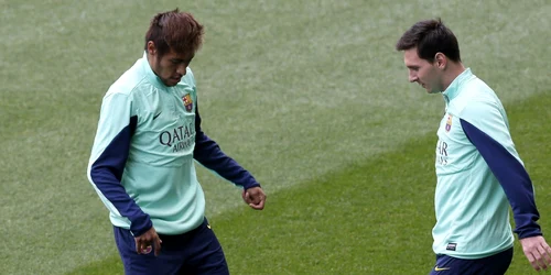 neymar messi foto reuters