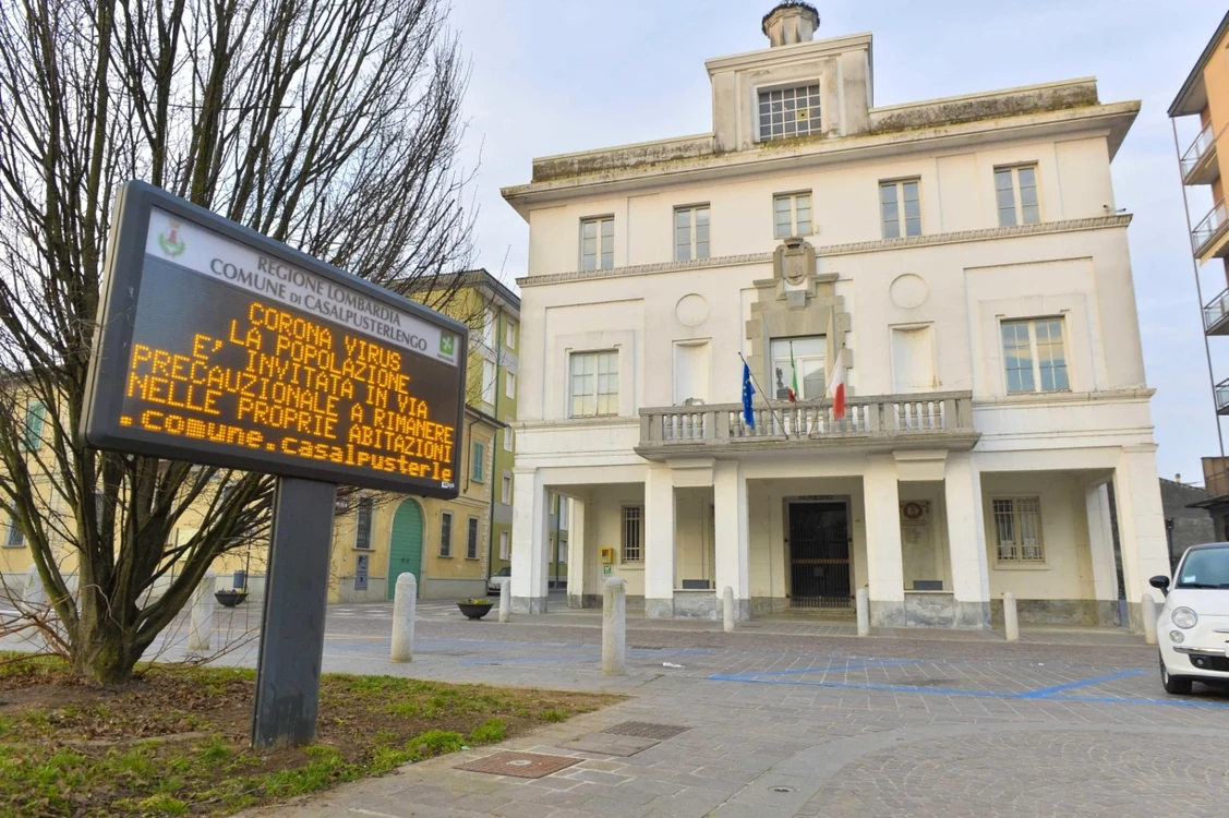 Imagini din regiunile aflate în carantină în Italia din cauza coronavirusului. FOTO EPA-EFE