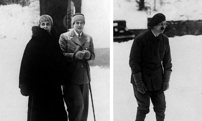 familia regală română la Sinaia jpg