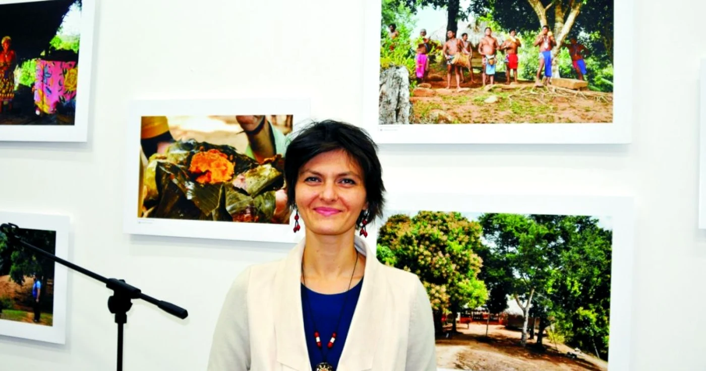 Cristina Olteanu, tânăra din Slobozia care a vizitat tribum Embera din Panama FOTO: M.S.