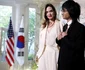 Angelina Jolie cu fiul Maddox, Getty