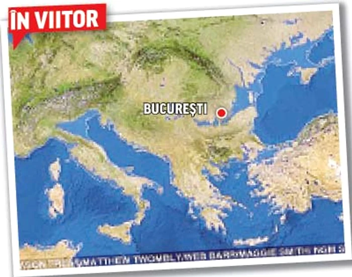 În următorii 5.000 de ani, nivelul mărilor va creşte cu 65 de metri, iar temperatura medie va ajunge de la 14 grade Celsius, la 26