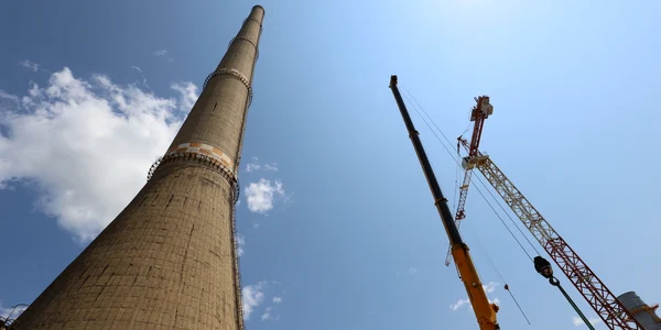 Termocentrala Mintia în șantier  Foto Daniel Guță  ADEVĂRUL (123) JPG