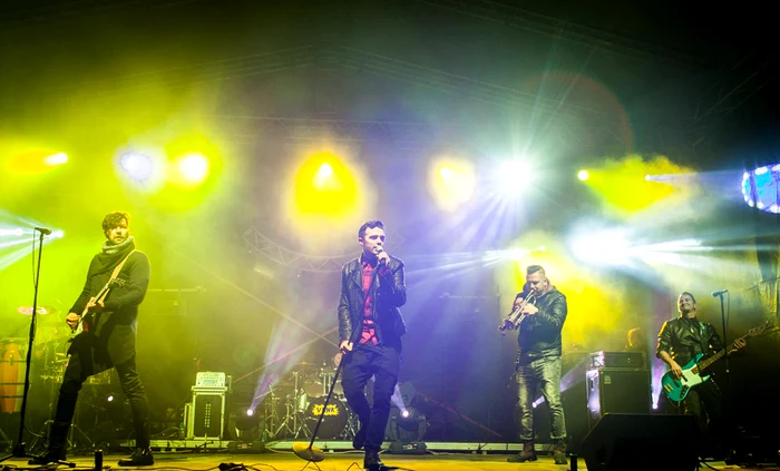 Fanii au putut fi alături de cei de la Vunk luni seară în Capitală