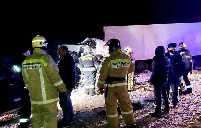 Foto Serviciul de presă al Ministerului rus pentru situaţii de urgenţă via TASS