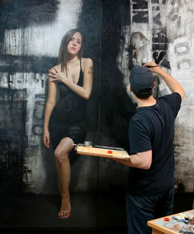 Picturi hiperrealiste realizate de David Kassan