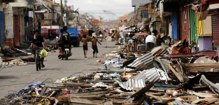 Uraganul Haiyan a fost cel mai devastator fenomen care a avut loc anul trecut, în urma căruia peste 6.000 de oameni şi-au pierdut viaţa FOTO Reuters