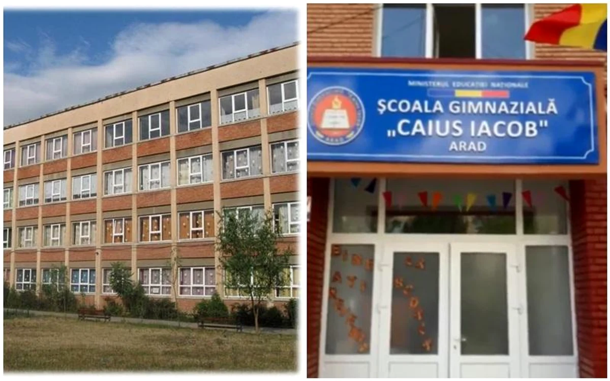 Școala din Arad se reabilitează Foto: Facebook 