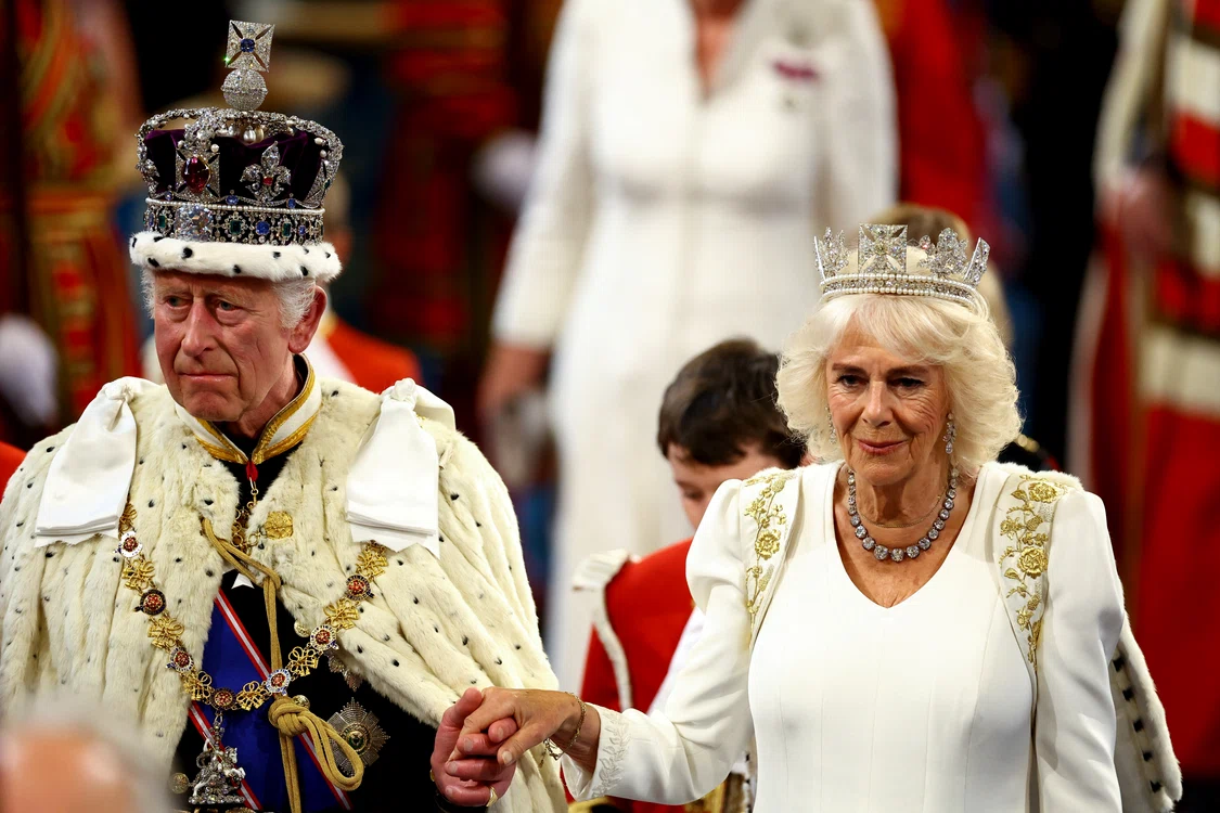 Charles și Camilla la deschiderea de stat a Parlamentului, 17 iulie 2024, GettyImages (9) jpg
