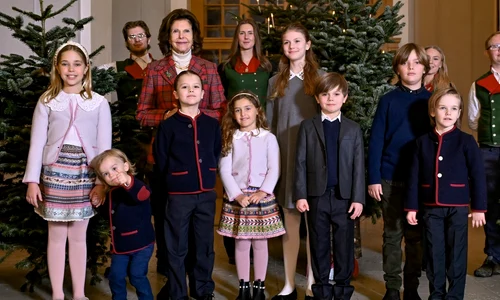 Regina Silvia a Suediei si cei 8 nepoti ai sai profimedia 0830630495 jpg